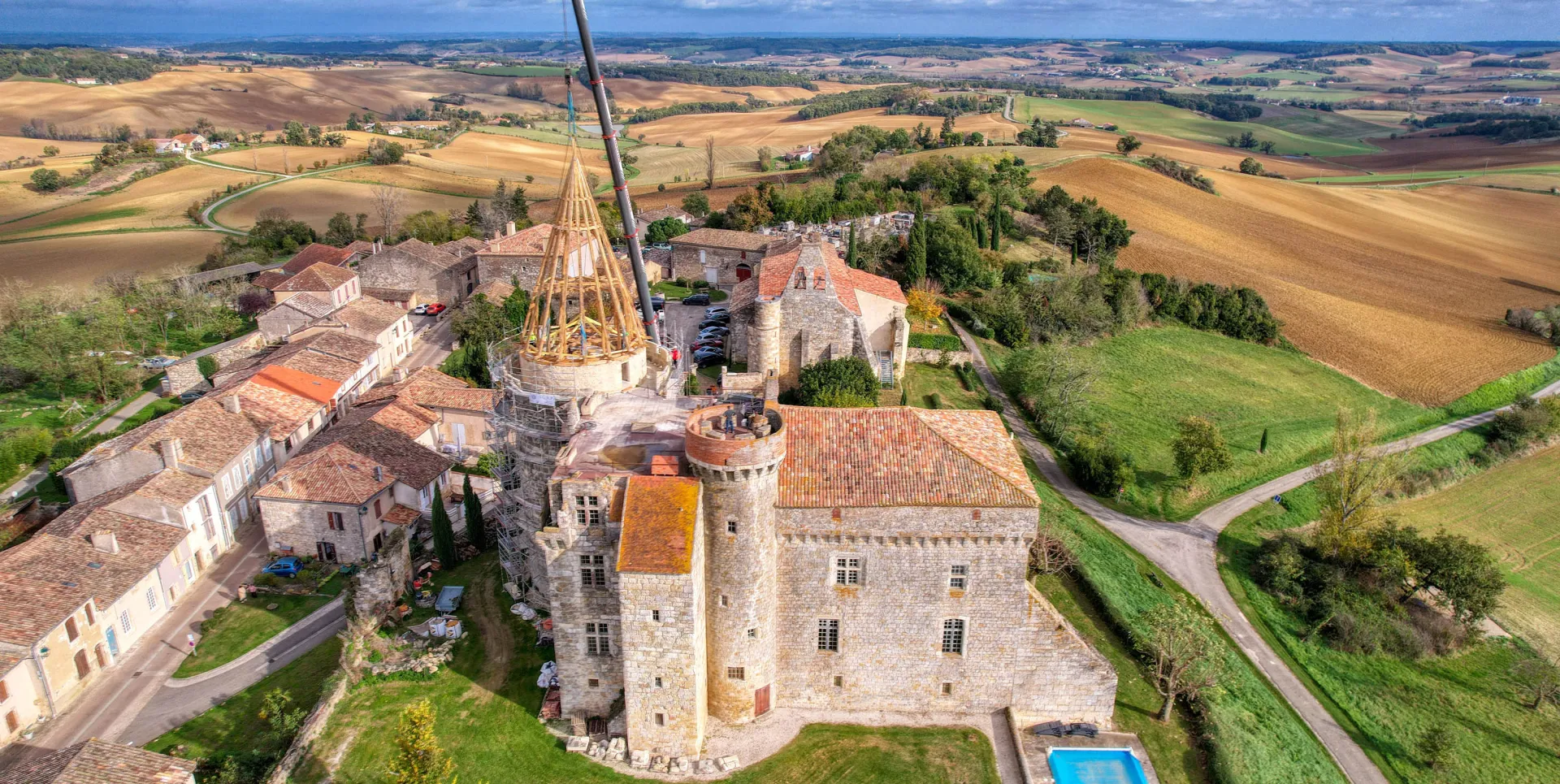 Le château de Flamarens
