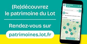 Site Internet du patrimoine du Lot